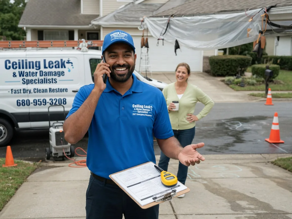 Ceiling Leak Cleanup West Topsham, VT FAQs